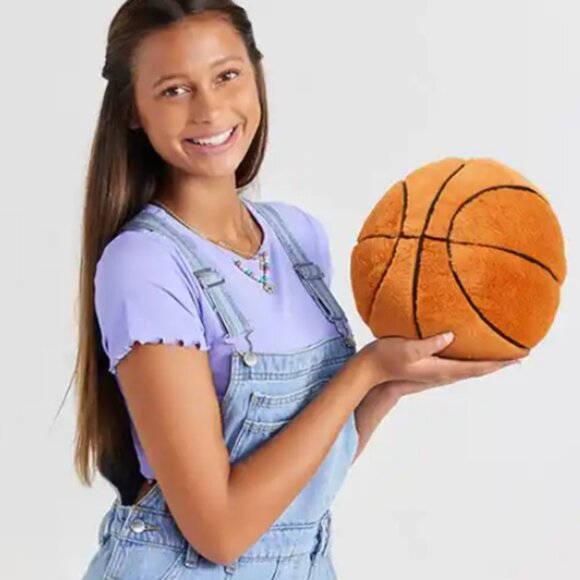 Warmies Plush Weighted Basketball Microwaveable Scented With Lavender - Picture 3 of 6